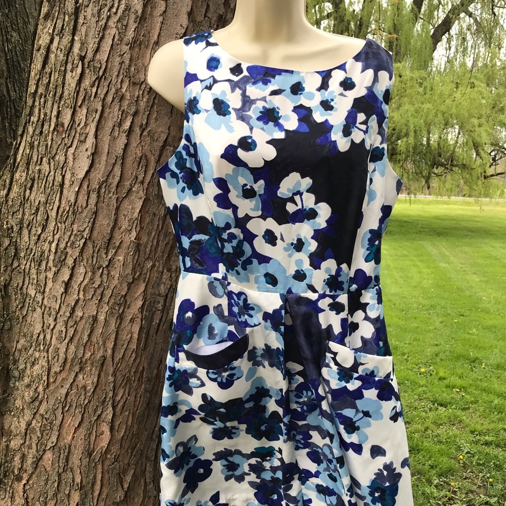 Donna Morgan floral dress 12